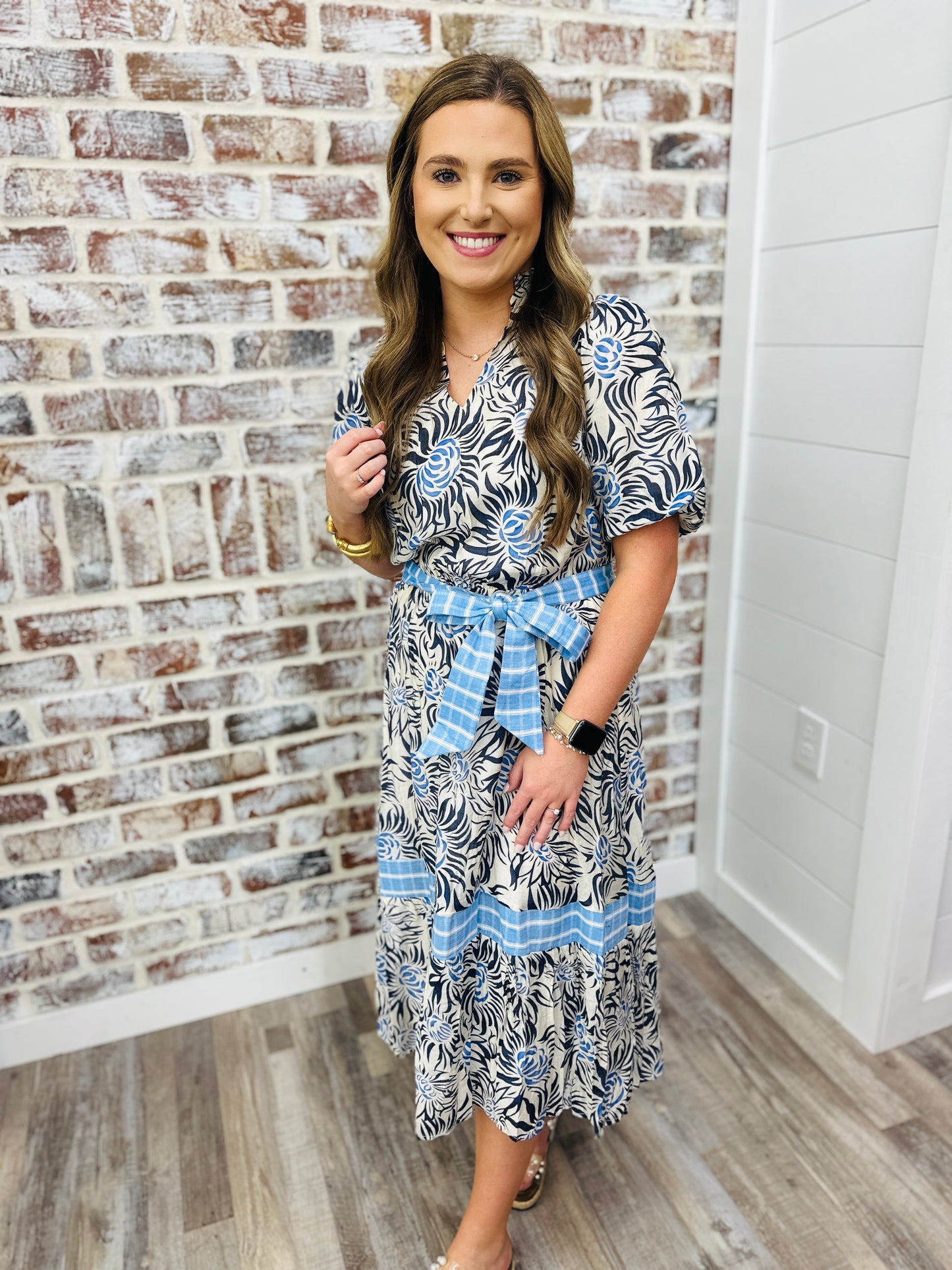 Dance At Dusk Midi Dress