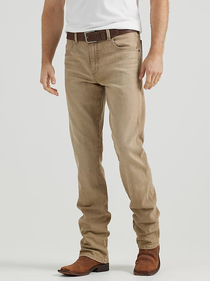 WRANGLER RETRO® SLIM FIT STRAIGHT LEG JEAN - Saddle