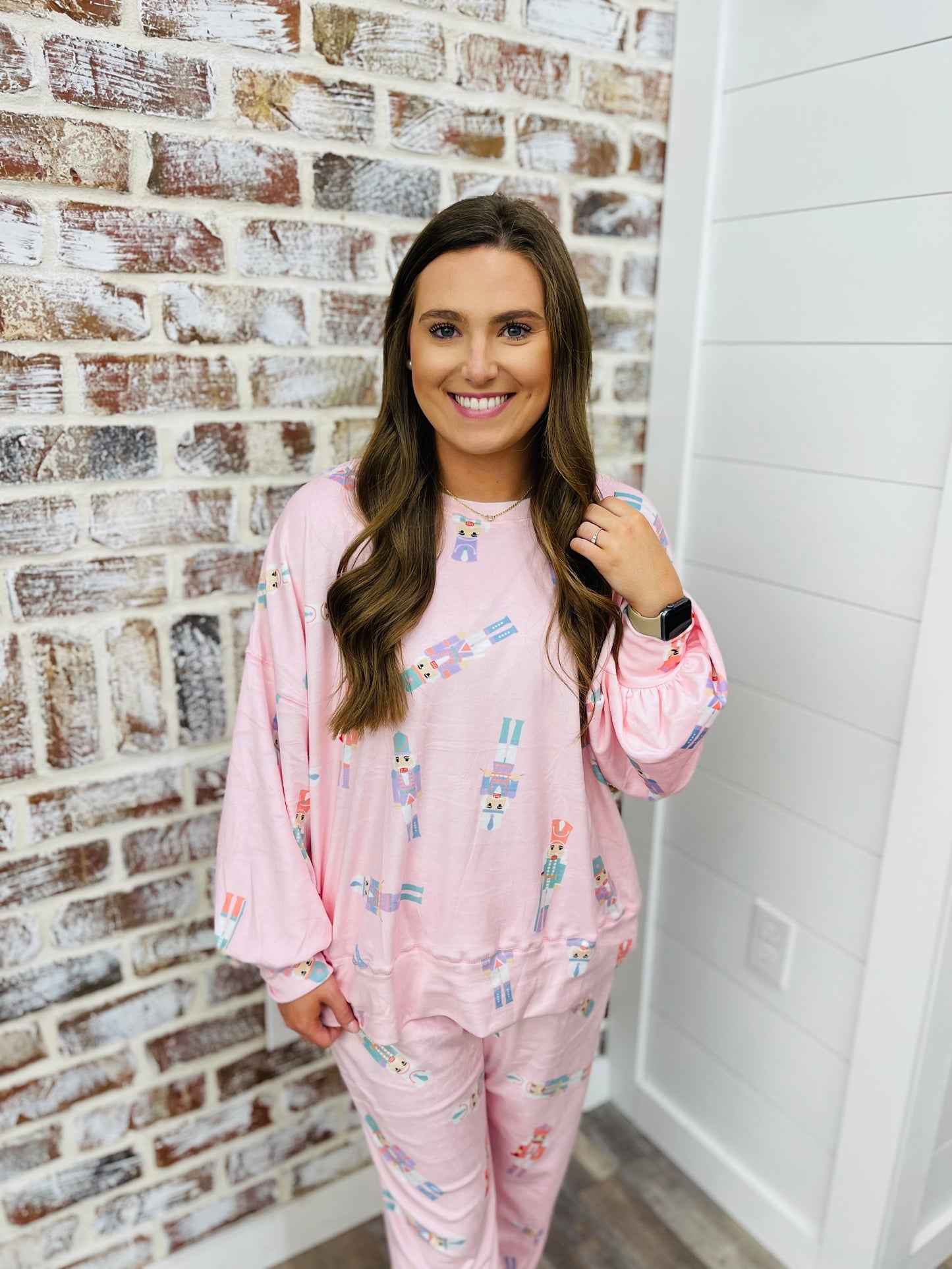 Nutcracker Knit Jogger Set