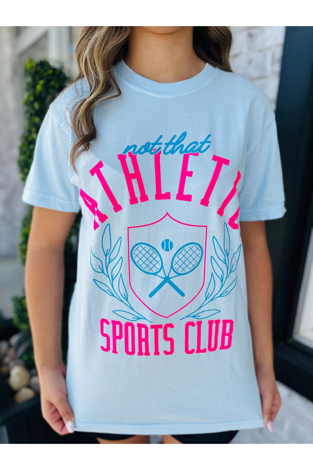 Not That Athletic Sports Club Tee