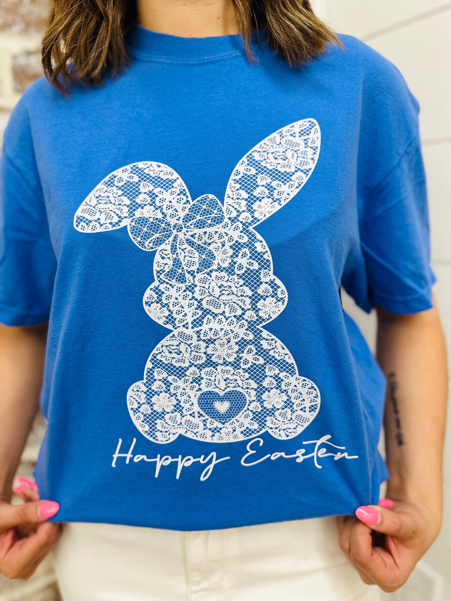 Lace Bunny Tee
