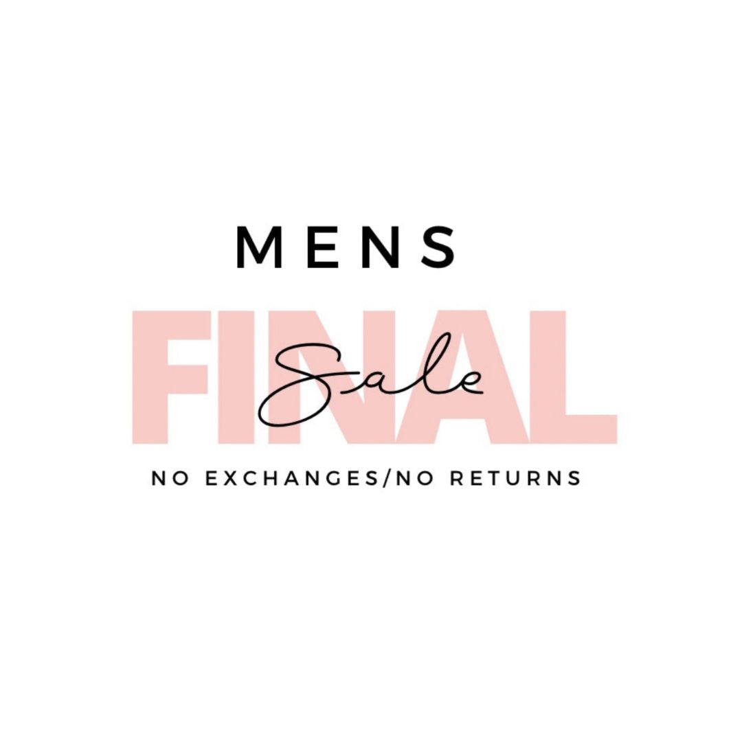 Final Sale Men’s