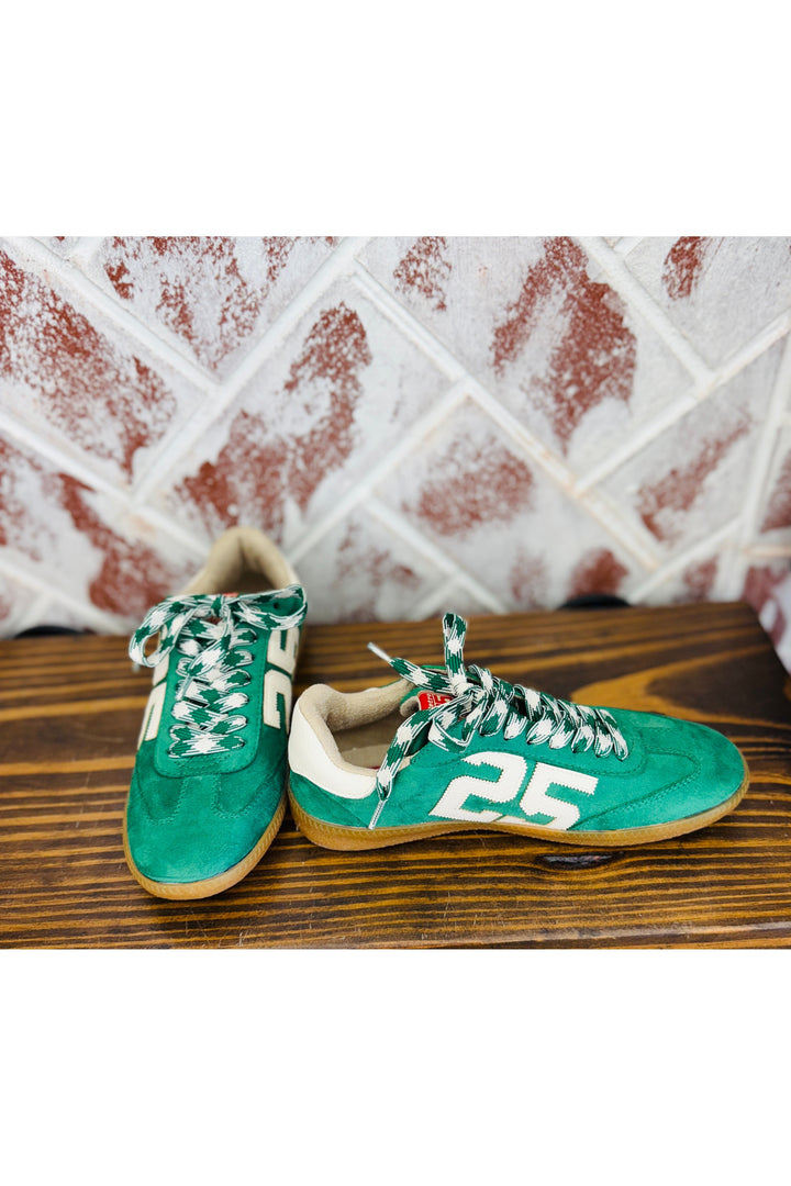 Shu Shop | Retro 25 Green Suede