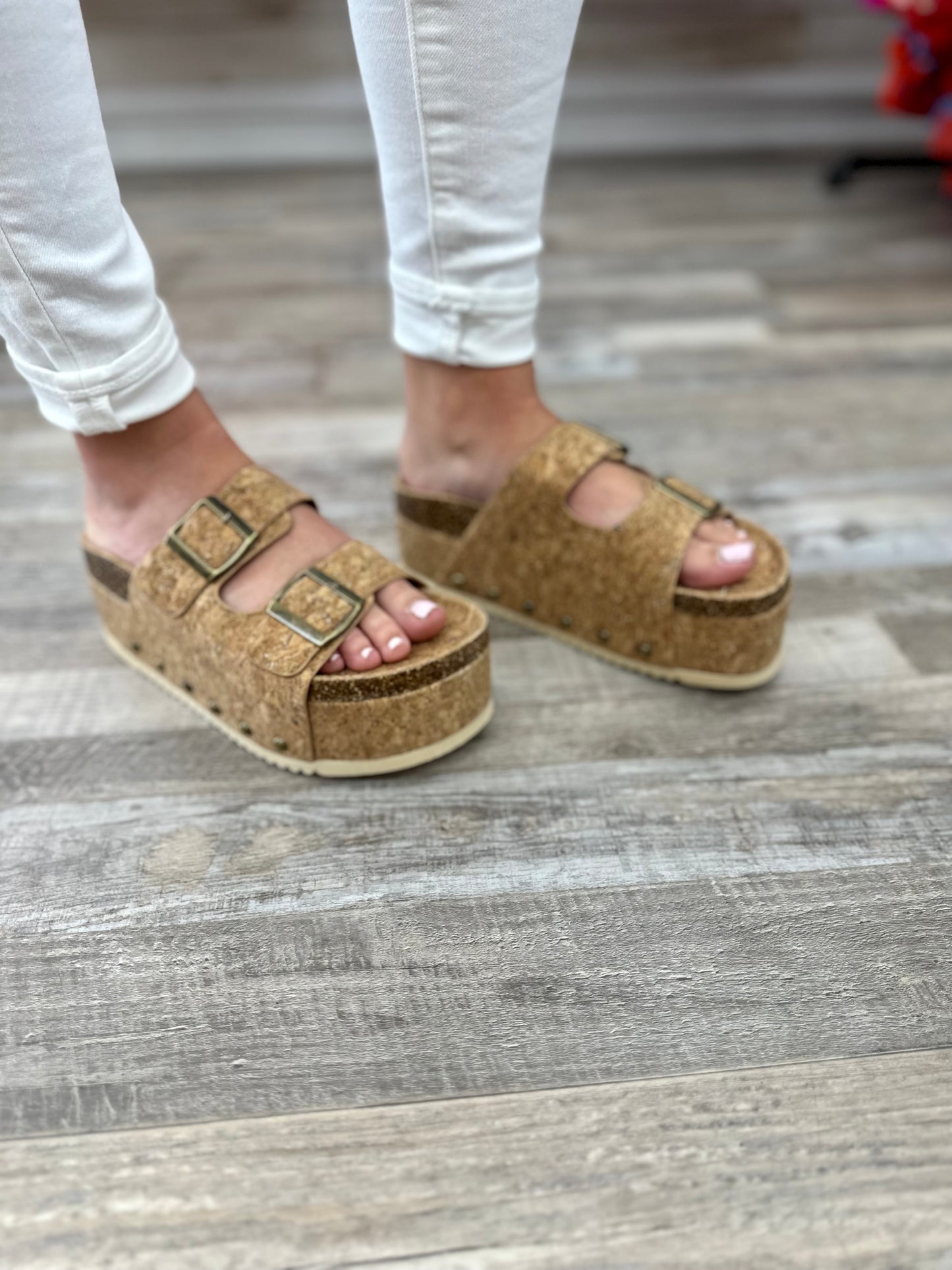 Maddie Cork Sandal