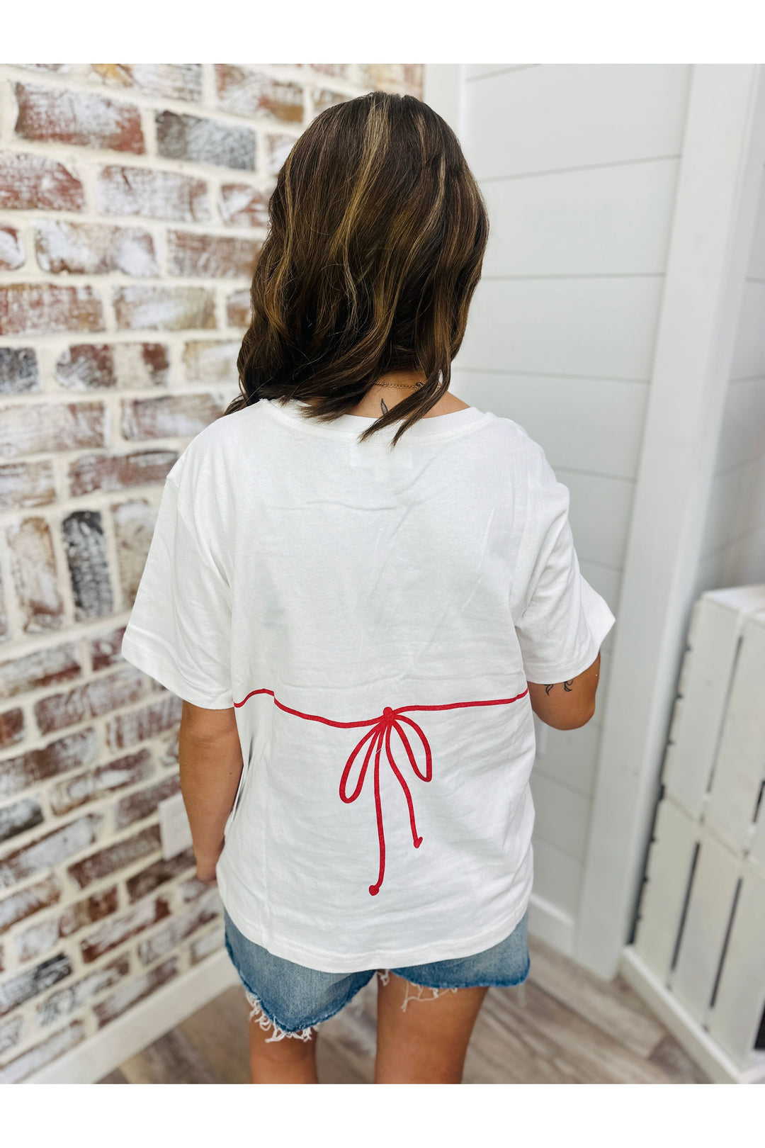 Beaded Bikini Tee