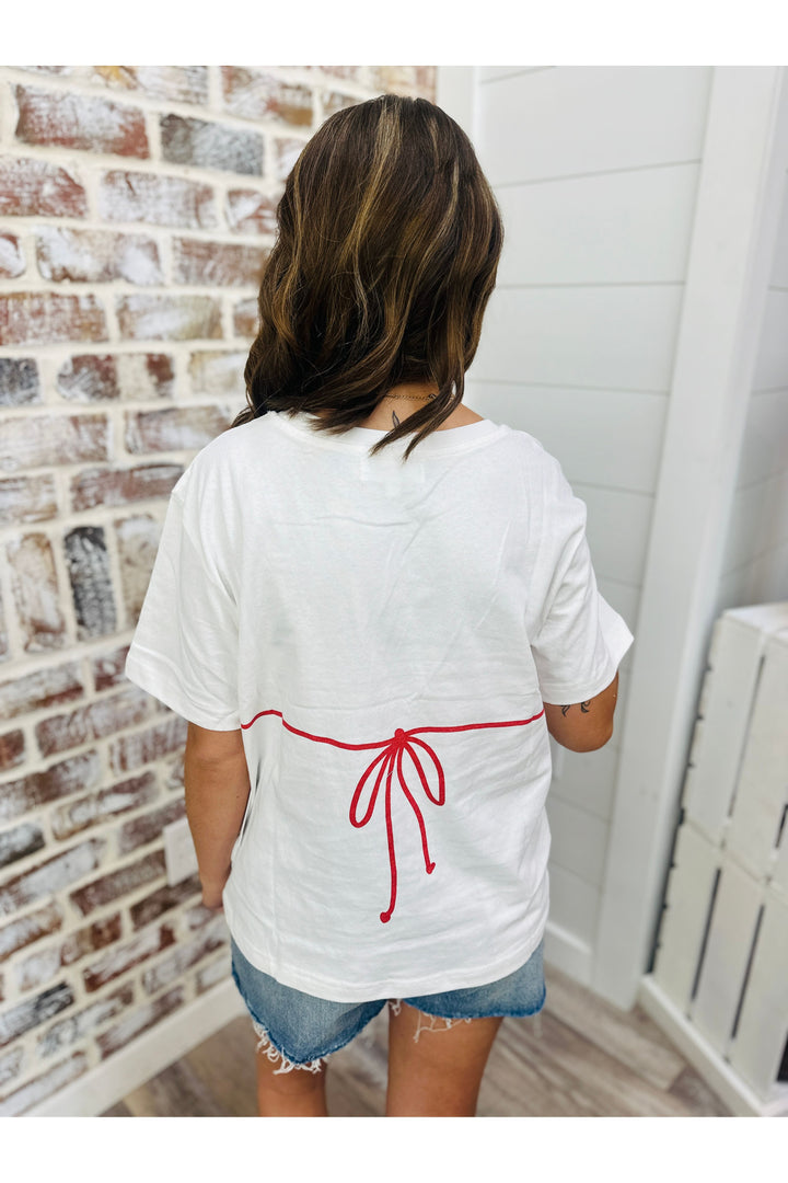 Beaded Bikini Tee