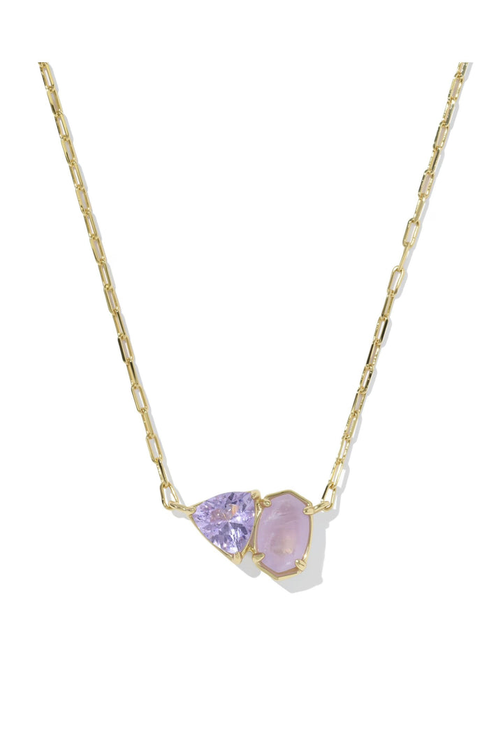 Kendra Scott | Tatum February Short Pendant Necklace