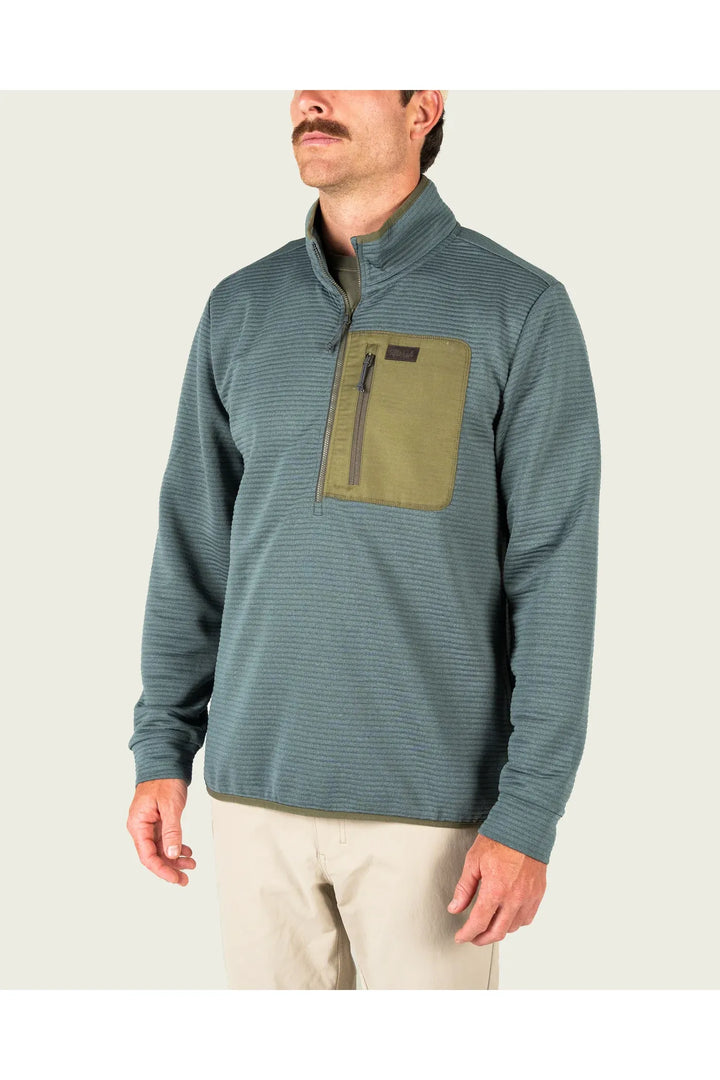 Marsh Wear | Sullivan 1/4 Zip - Mallard Green