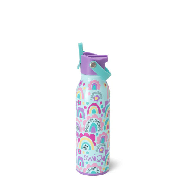 Swig| Flip + Sip Bottle 16oz~ Rainglow