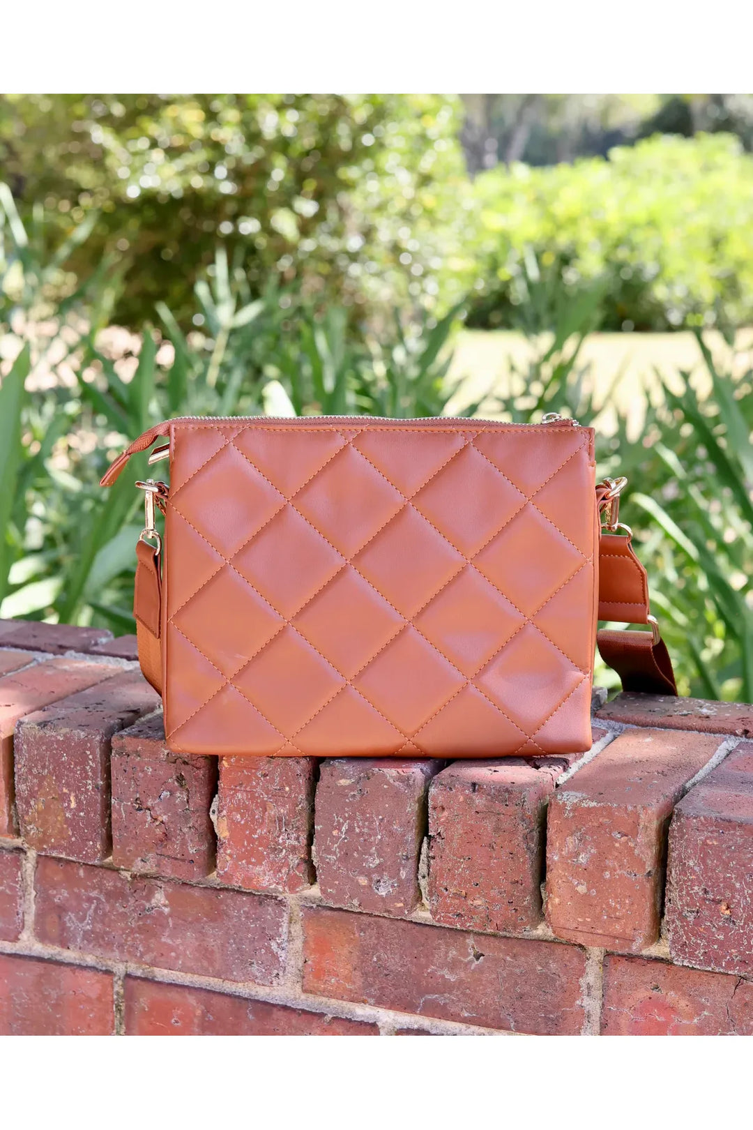 Ariana Crossbody - Saddle LD