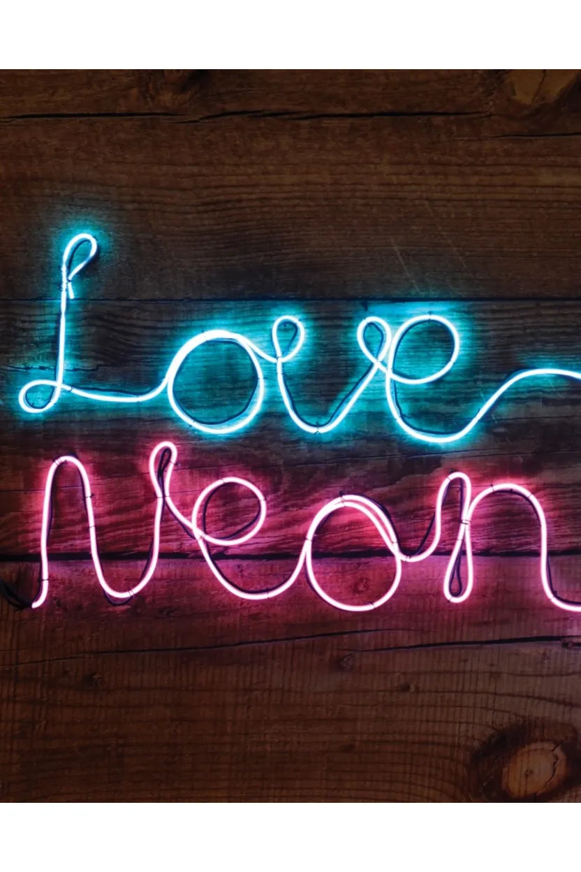 Neon Effect Pink Light Make Your Own Sign
