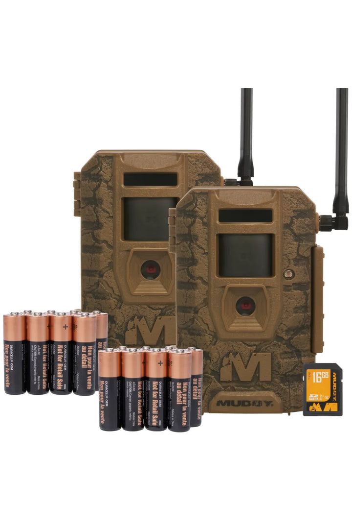 Muddy MITIGATOR 2.0 BATTERY/SD COMBO – 2 PACK Trail Camera
