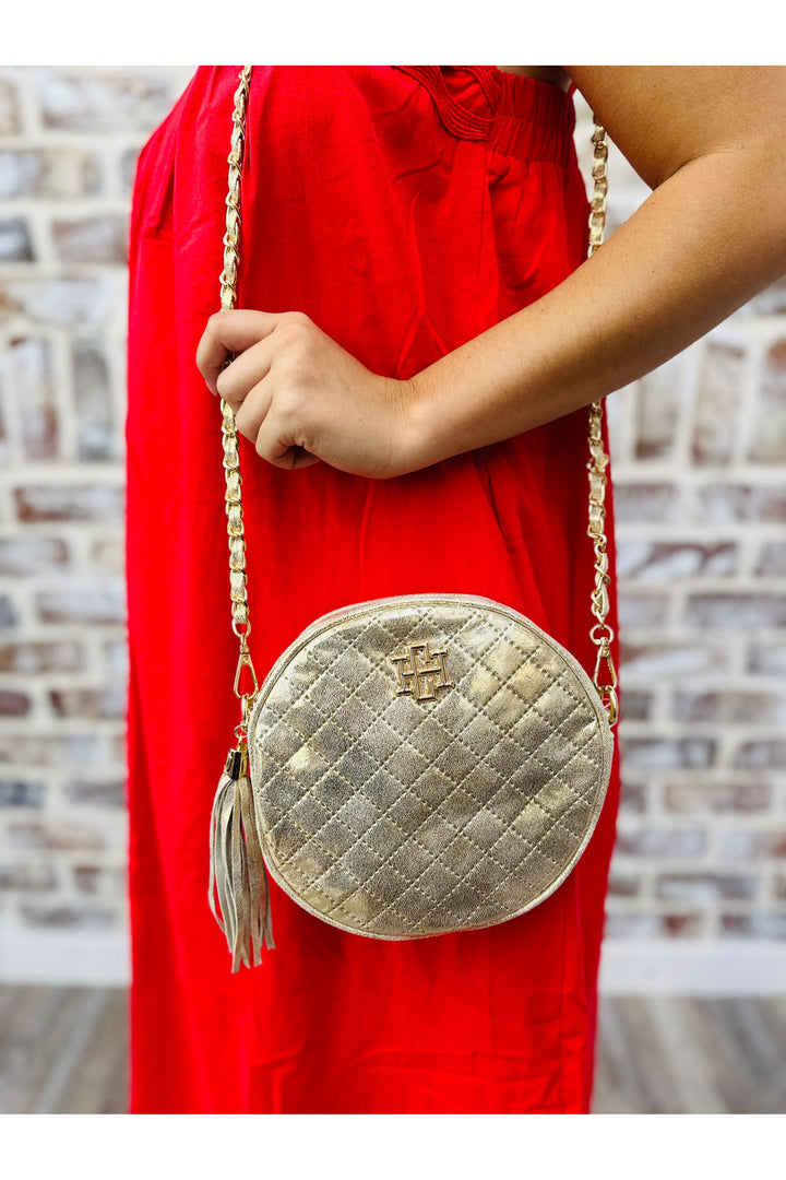Cece Circular Crossbody Champagne Pop