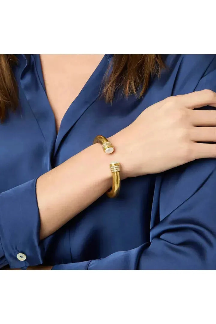 Julie Vos ~ Luna Demi Cuff ~ Pearl