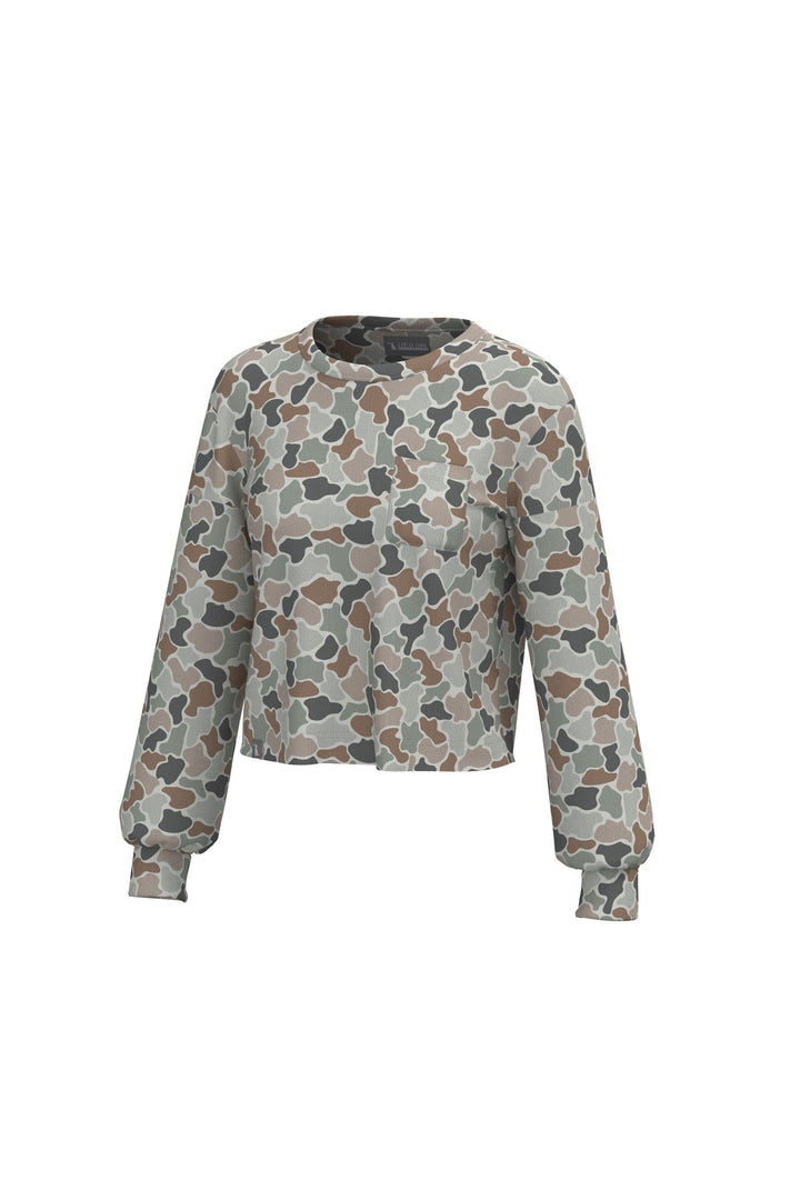Local Girl | Revive Crewneck - Forest Camo Flora