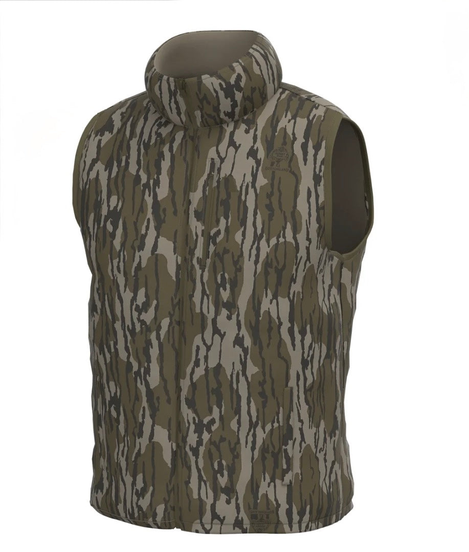 Local Boy | Duck Down Reversible Vest - Bottomland