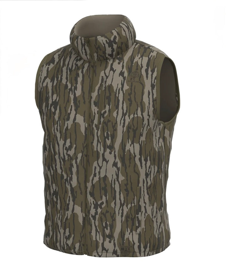 Local Boy | Duck Down Reversible Vest - Bottomland