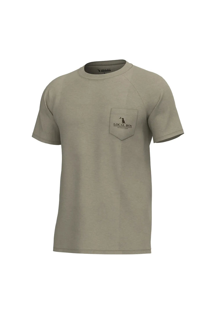 Local Boy | Vintage Sphere Short Sleeve Heather Performance Shirt