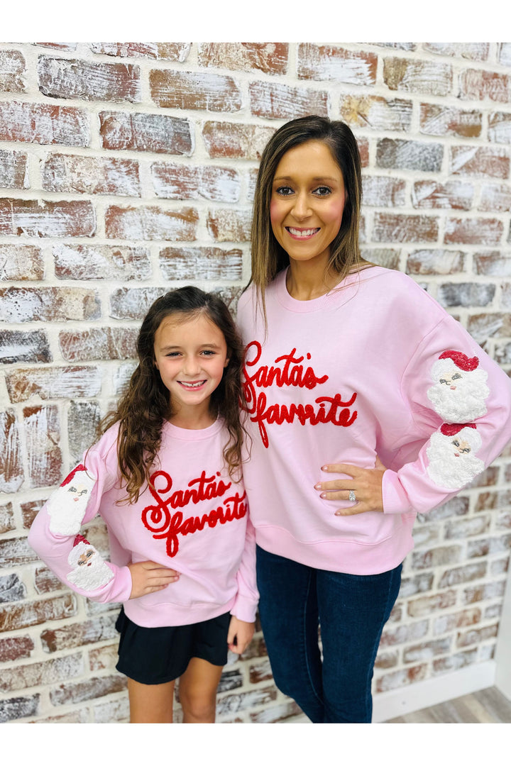 Mary Square Santa’s Favorite Sweatshirt