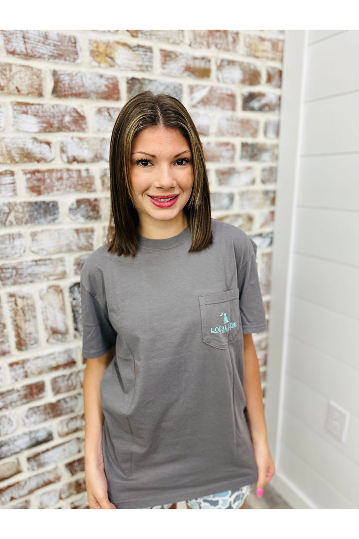 Local Girl | Sunset Spring '26 SS Tee - Gray