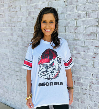 Stewart Simmons|The Georgia Sequin Grand Tee