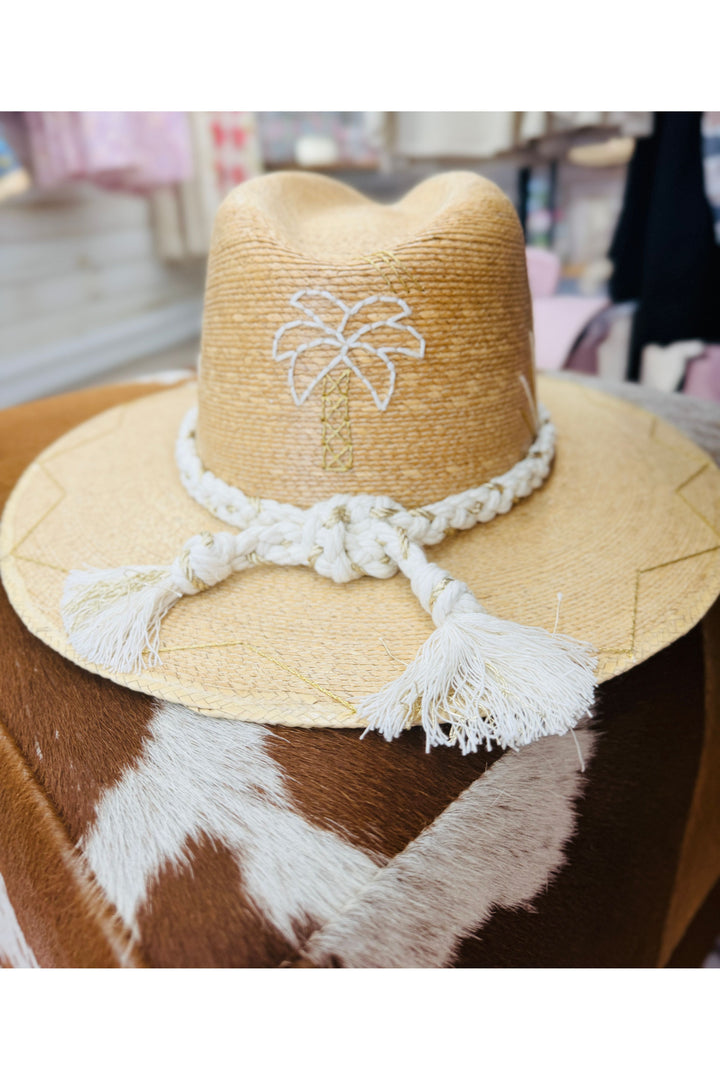 Tipsy Threads| WHITE PALM - CABO AGAVE - PALM TREE