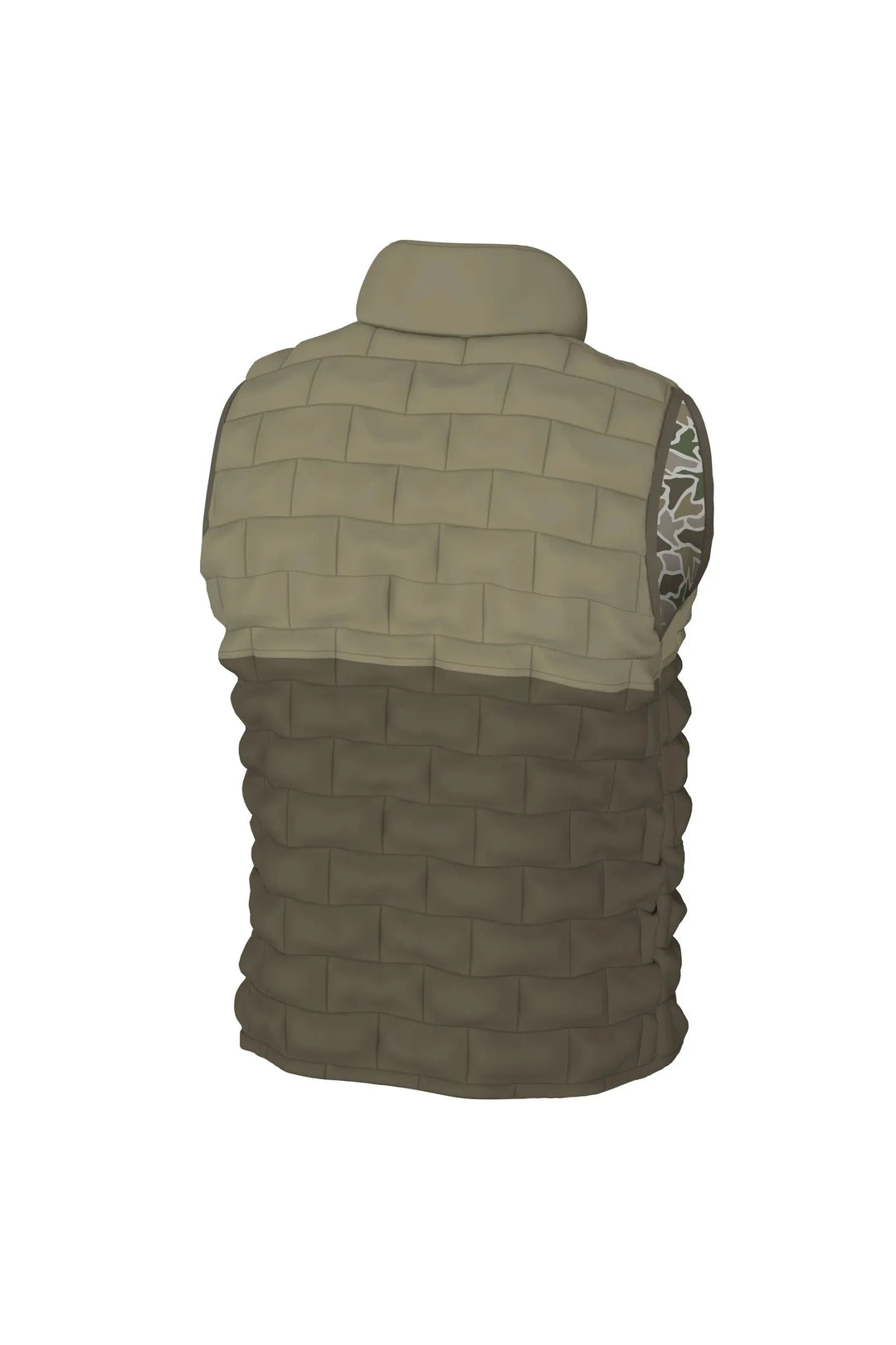 Local Boy Duck Down Reversible Vest-Duck Camo