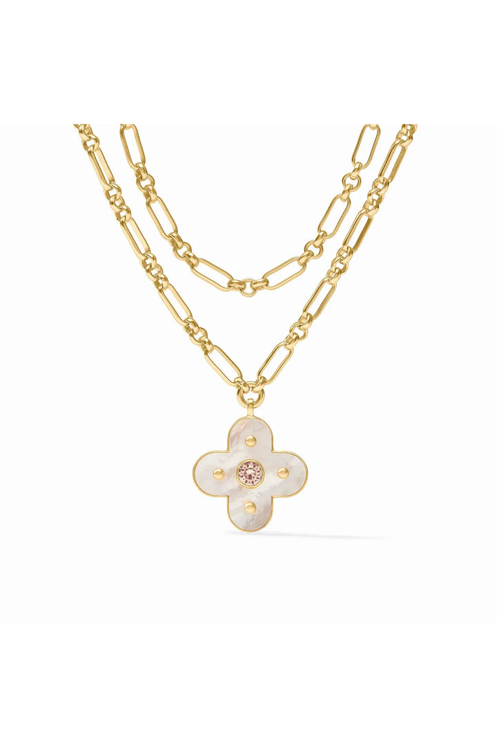 Julie Vos| Colette Statement Necklace~ Champagne