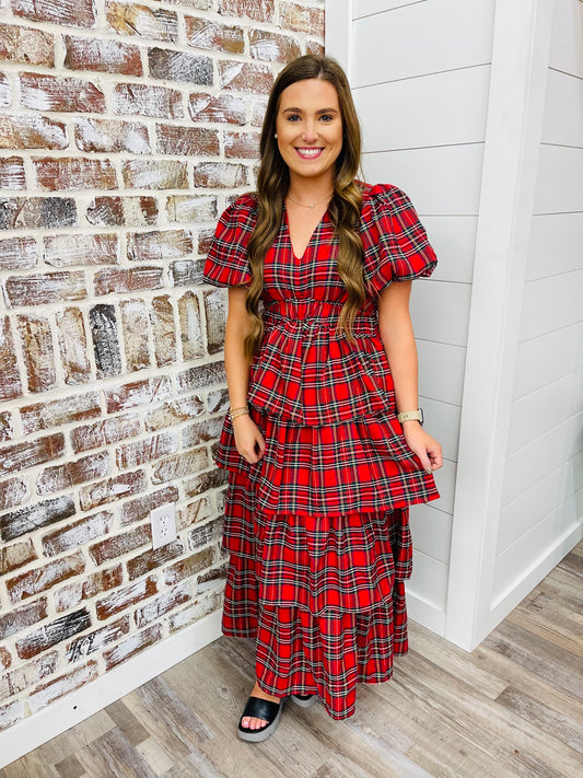 Christmas Traditions Midi Dress