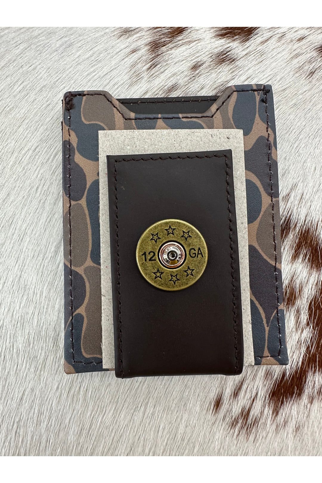 Old School Camo Front Pocket Wallet
