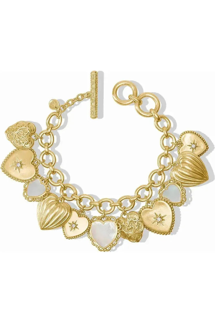 Julie Vos ~ Heart Charm Bracelet