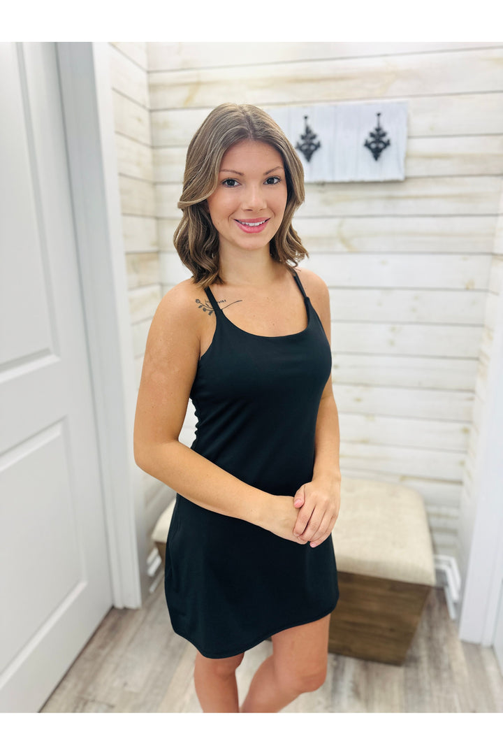 Local Girl Cloud Dress - Black