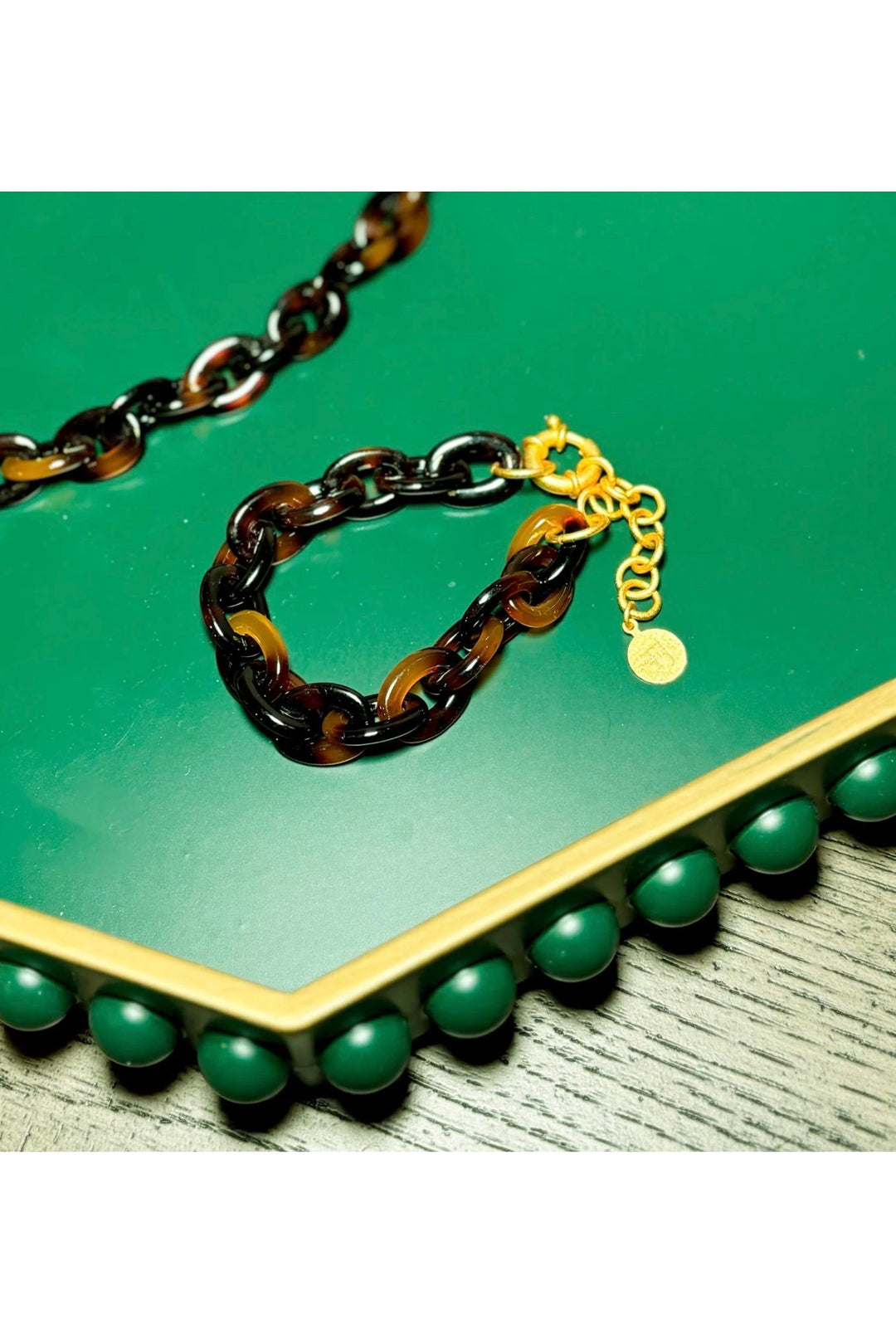 Tatum James | Tortoise Link Bracelet