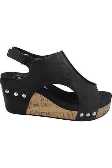 Showcase Black Wedge