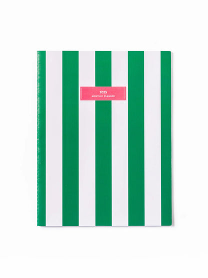 2025 Large Monthly Planner | Cabana Green