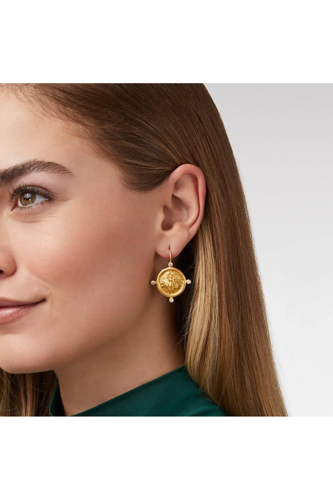 Julie Vos| Bee Cameo Earring