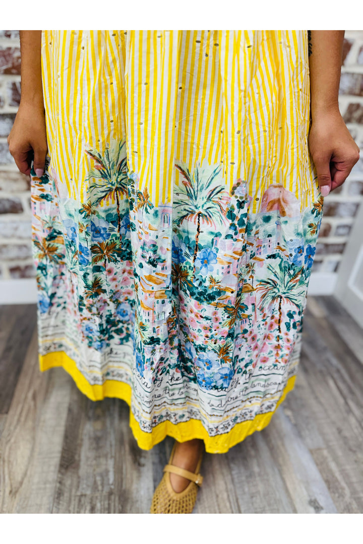 Ocean Dreams Midi Dress