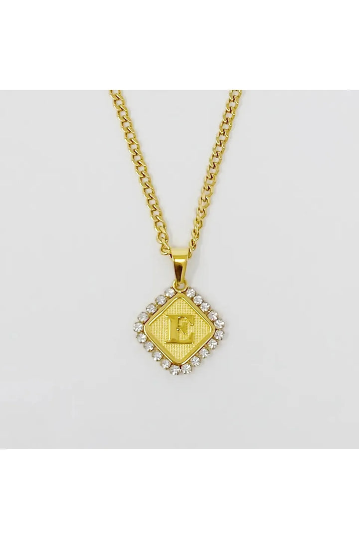 Aztec Delight Initial Necklace