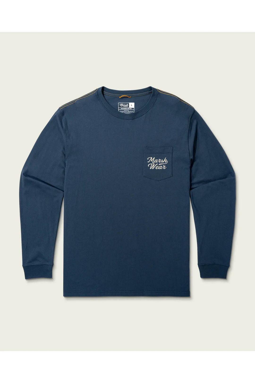 Marsh Wear | Roadside Longsleeve Tee - Dark Denim