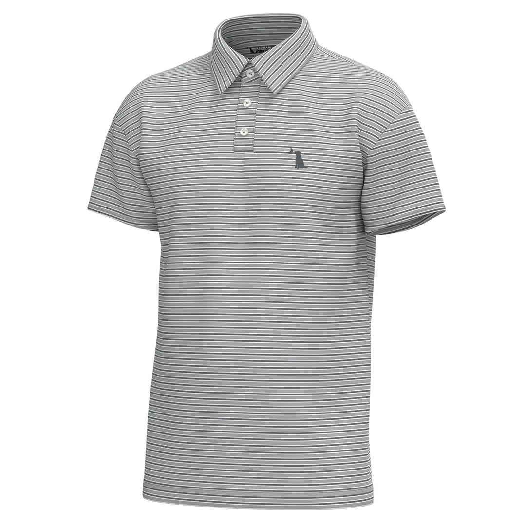Local Boy | Surfside Polo - COOL GRAY/ GRAPHITE/ WHITE