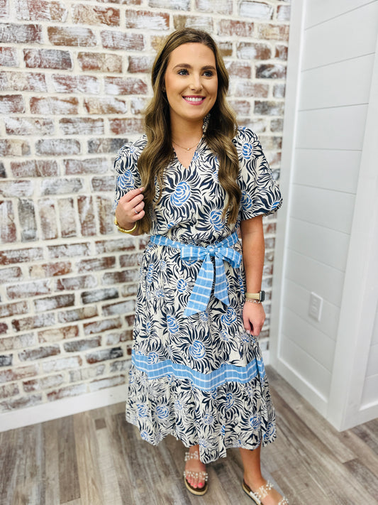 Dance At Dusk Midi Dress