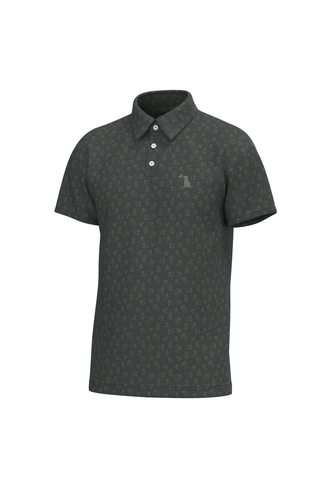 Local Boy| Brown Ultimate Retrieve Dirty Myrtle Polo