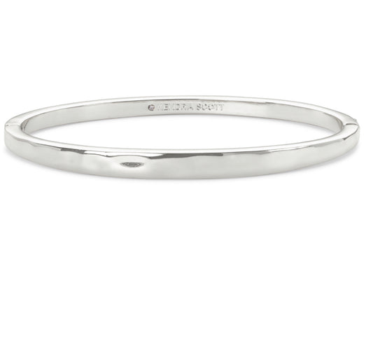 Kendra Scott| ZORTE BANGLE RHODIUM METAL M/L