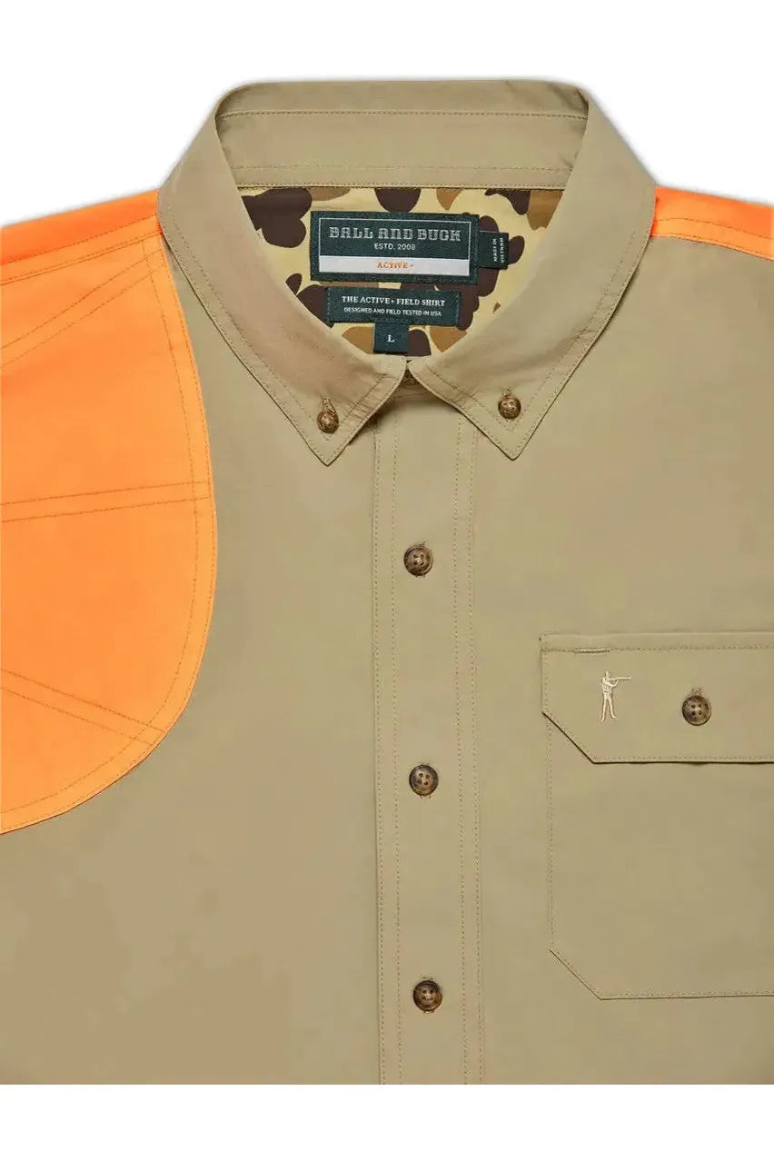 BALL & BUCK~ Active + Field Shirt Short Sleeve Upland Edition