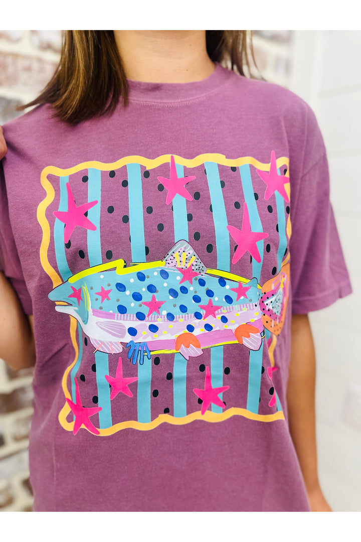 Speckled Tropical Fish Tee