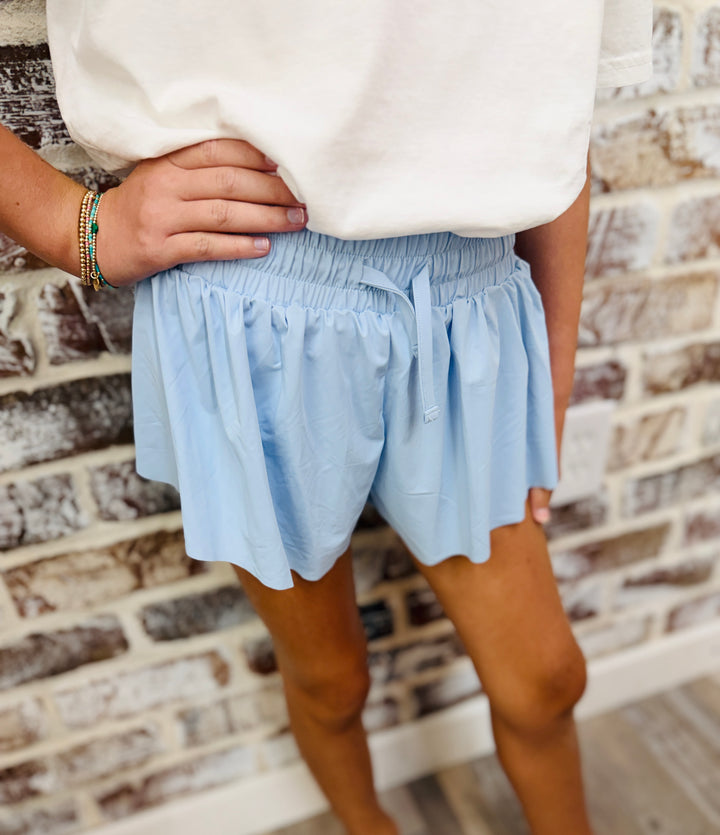 Girls Skort Shorts|Blue
