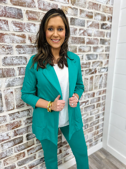 Becky Blazer~ Kelly Green