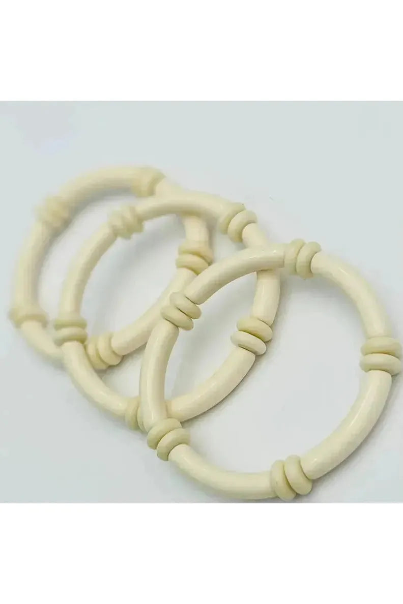 Tube Bracelet Set (ecru)