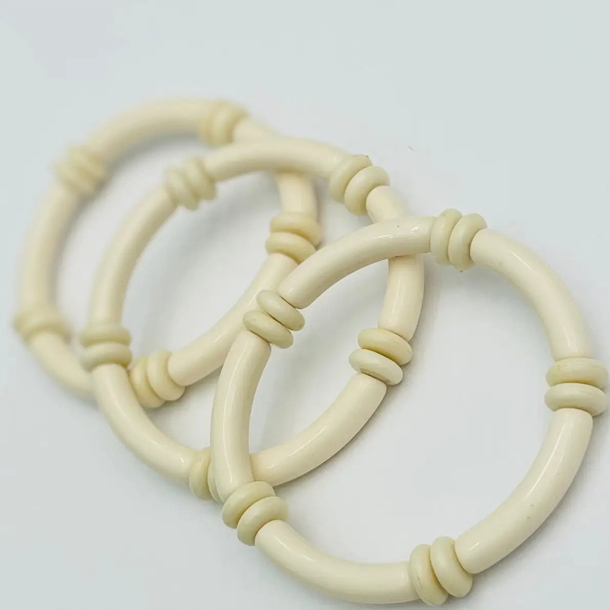 Tube Bracelet Set (ecru)