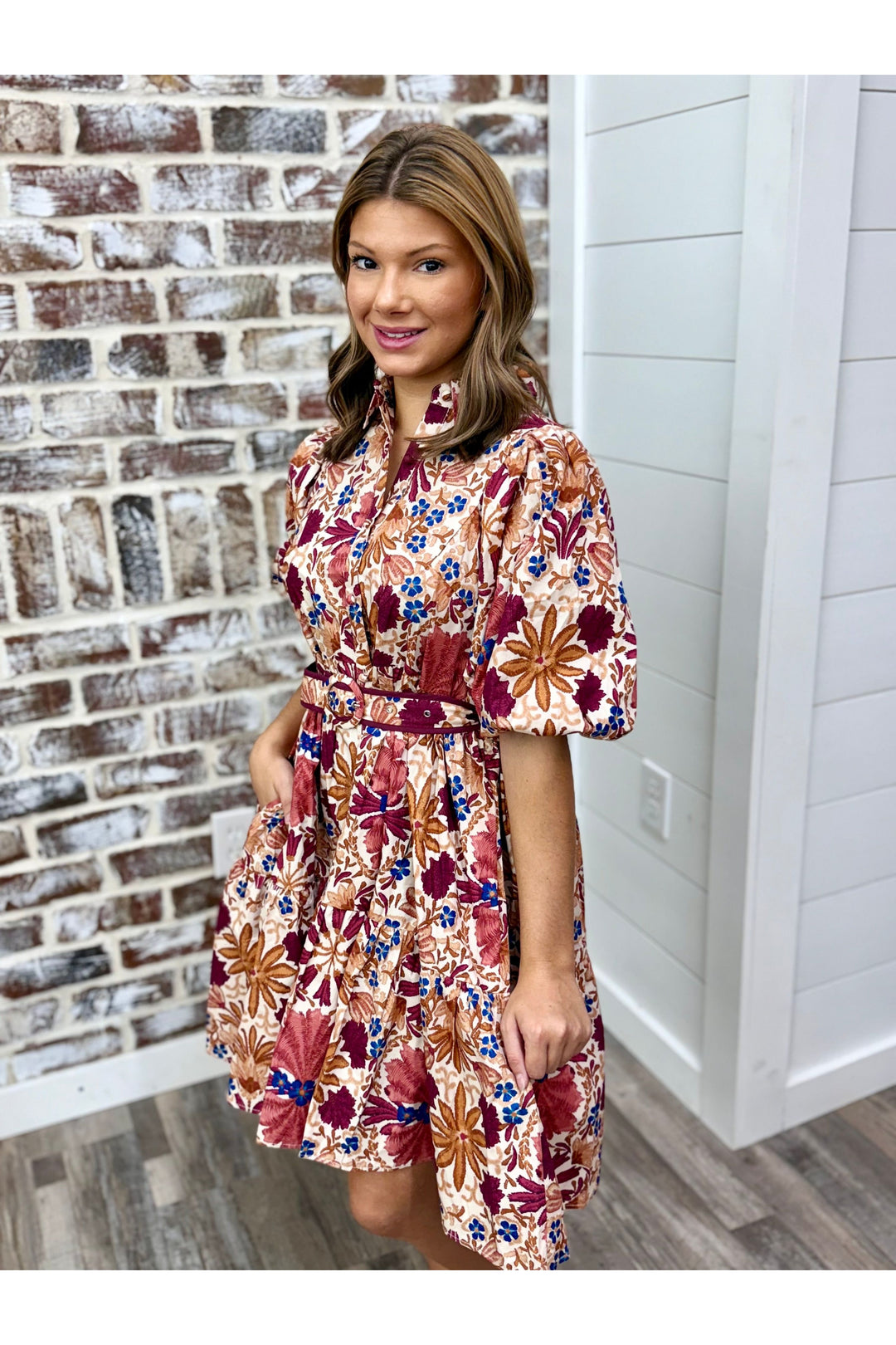 Rustic Flowers Dress